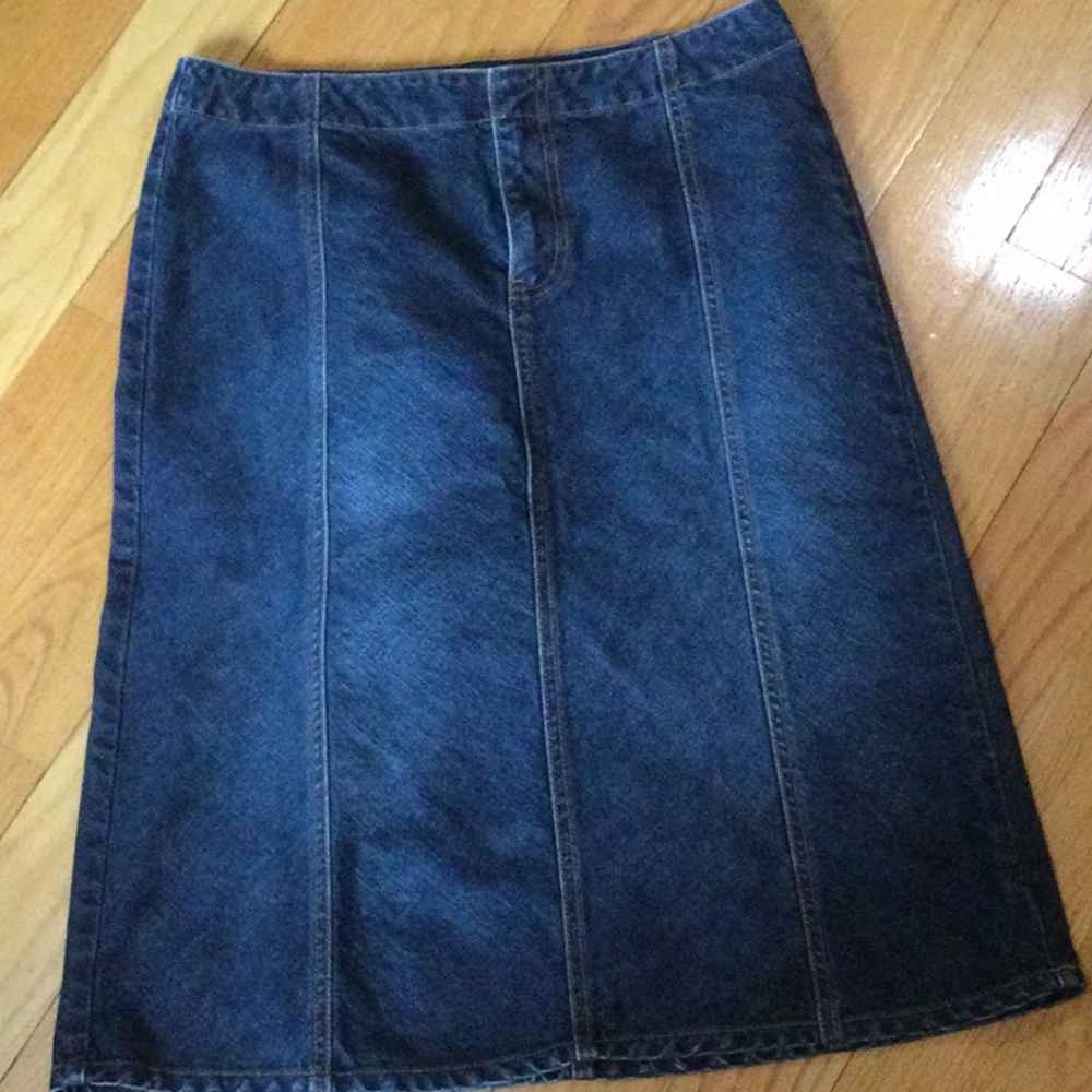 Denim skirt  A line